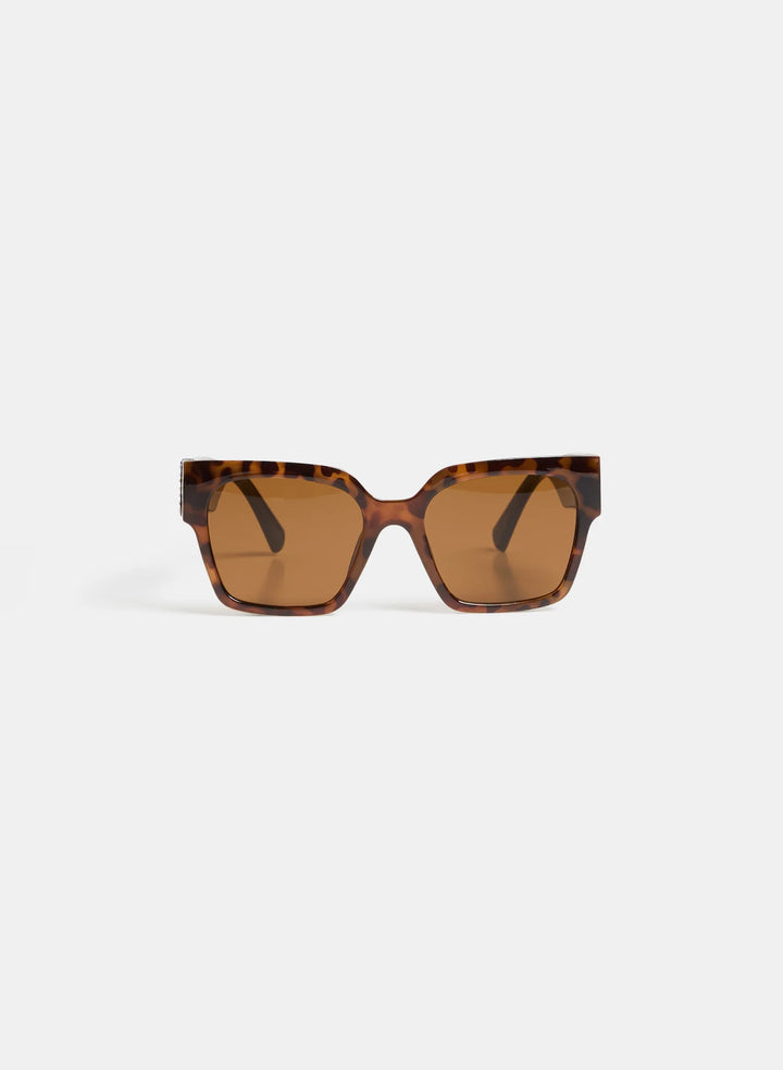 Laura Square Tortoiseshell Sunglasses