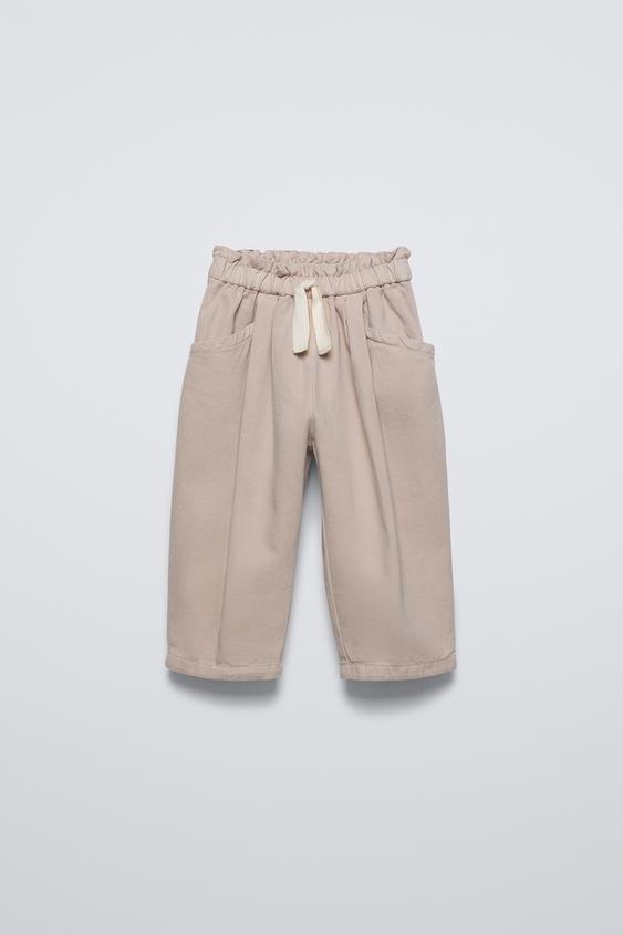 Zara PLEATED BALLOON PANTS