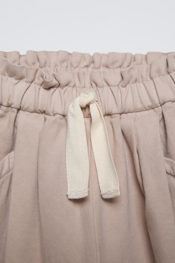 Zara PLEATED BALLOON PANTS