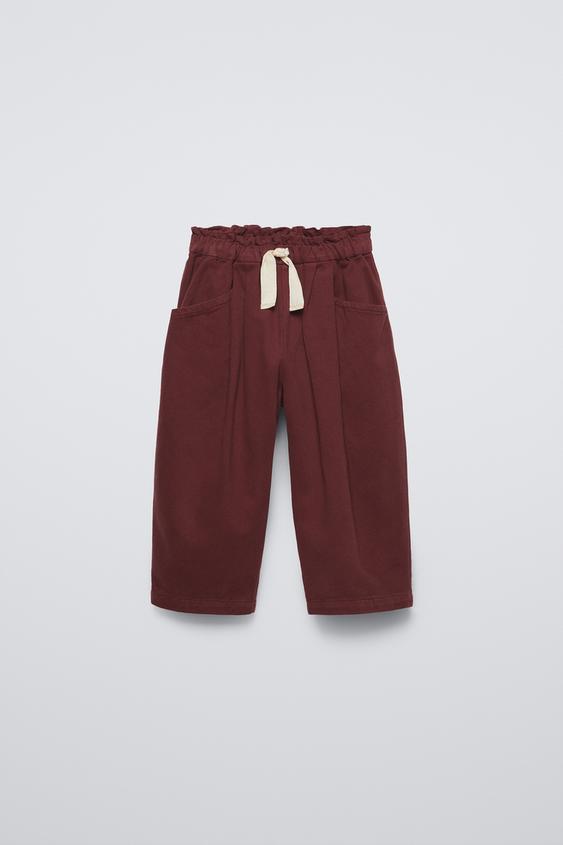 Zara PLEATED BALLOON PANTS