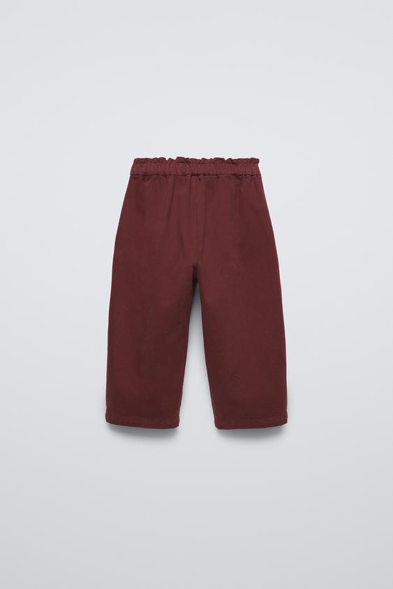 Zara PLEATED BALLOON PANTS