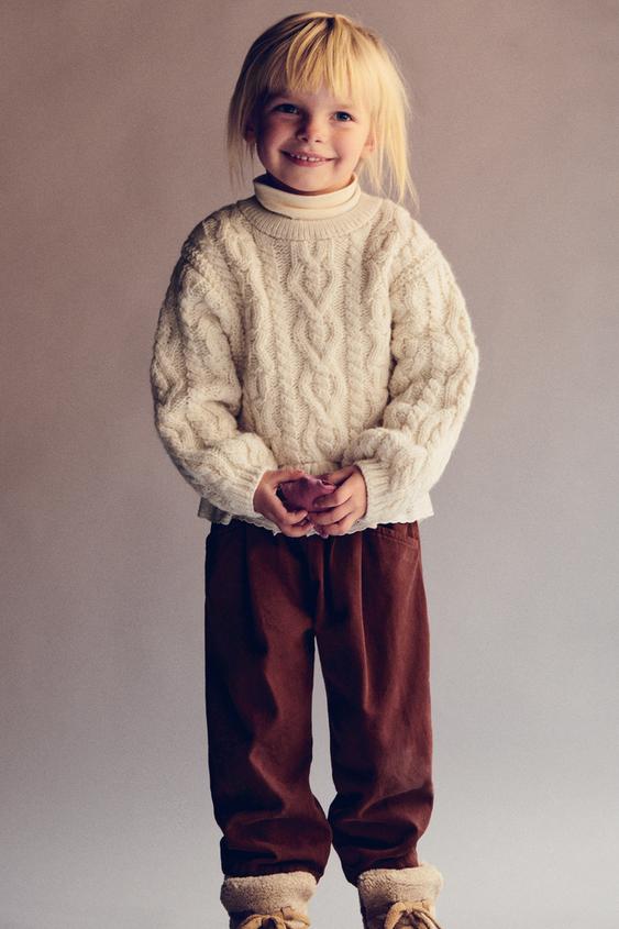 Zara PLEATED BALLOON PANTS