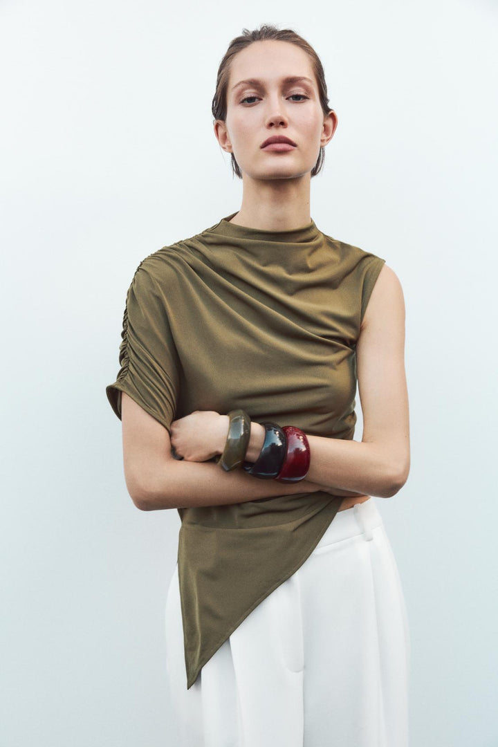 ZARA ASYMMETRIC TOP