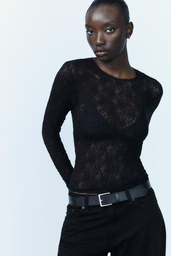 ZARA LACE TOP