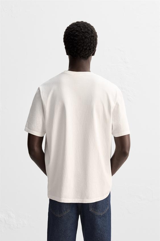 Zara MEDIUM WEIGHT T-SHIRT