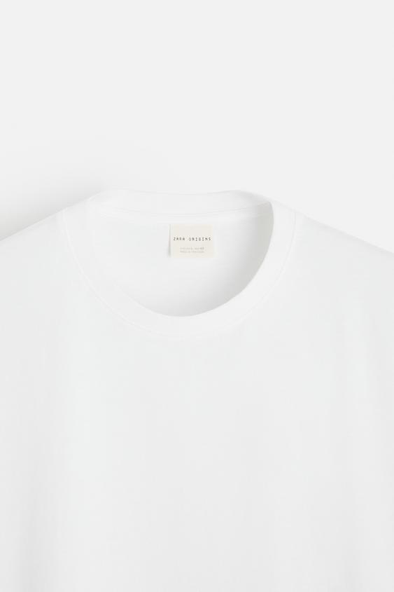 Zara MEDIUM WEIGHT T-SHIRT