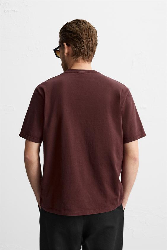 Zara MEDIUM WEIGHT T-SHIRT