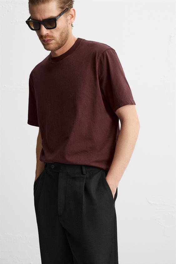 Zara MEDIUM WEIGHT T-SHIRT