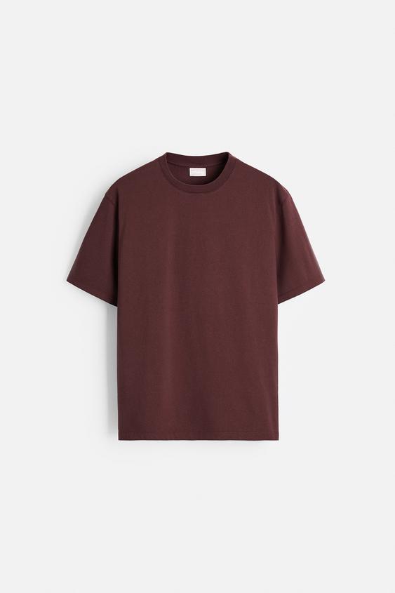 Zara MEDIUM WEIGHT T-SHIRT