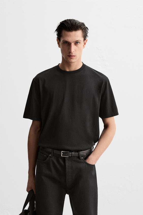 Zara MEDIUM WEIGHT T-SHIRT