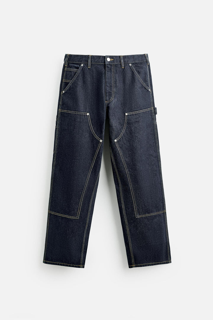 ZARA CARPENTER POCKET JEANS