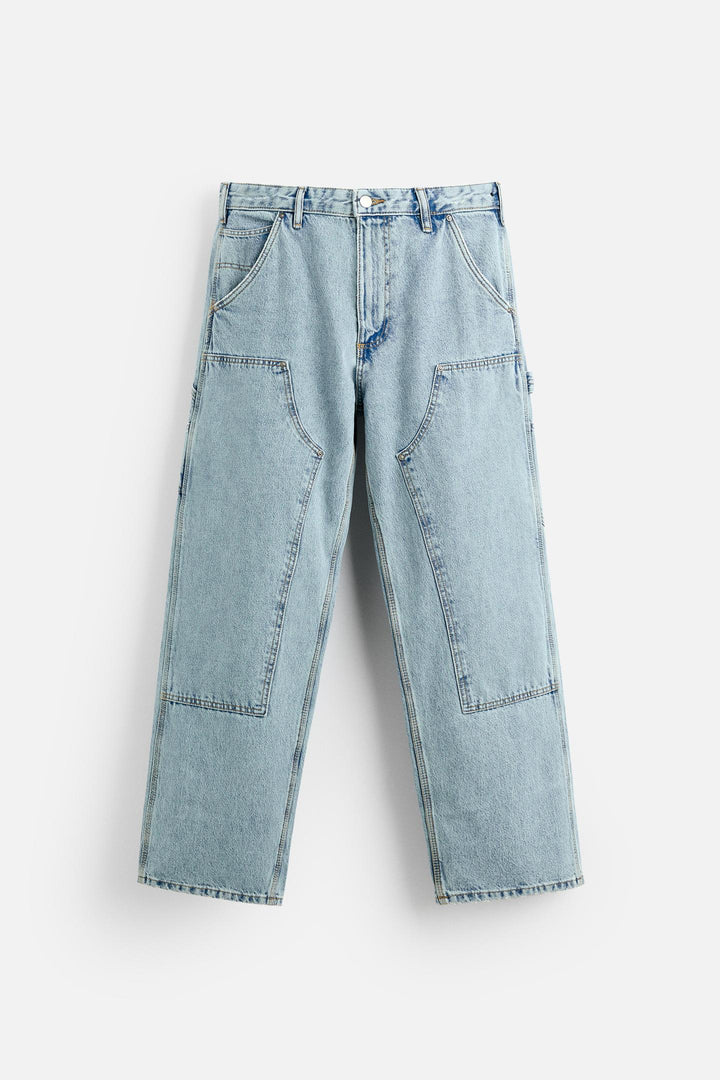 ZARA CARPENTER POCKET JEANS