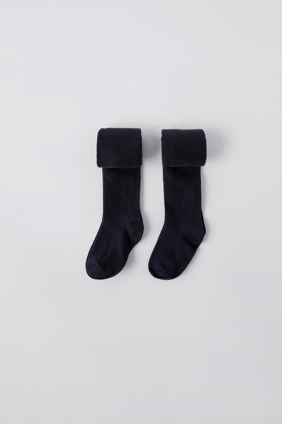 Zara TWO-PACK OF PLAIN TIGHTS
