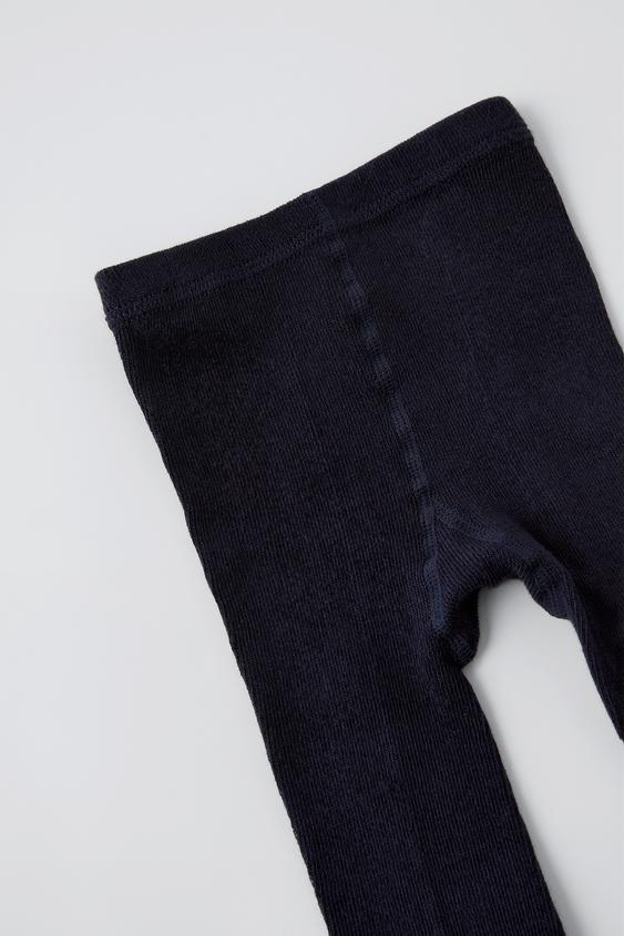 Zara TWO-PACK OF PLAIN TIGHTS