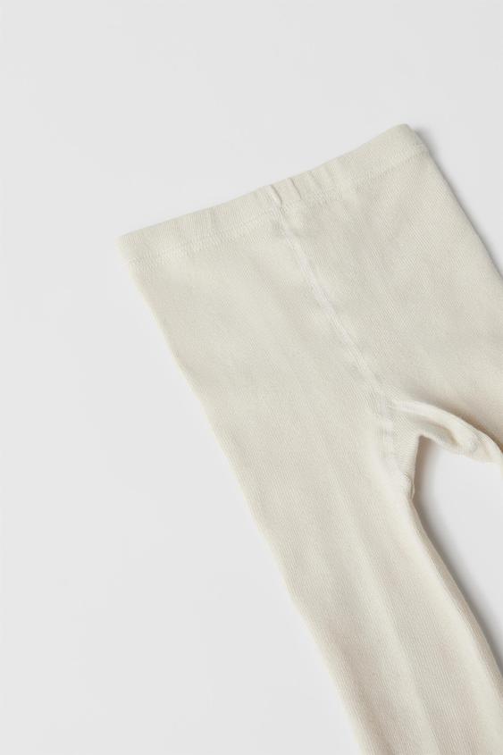 Zara TWO-PACK OF PLAIN TIGHTS