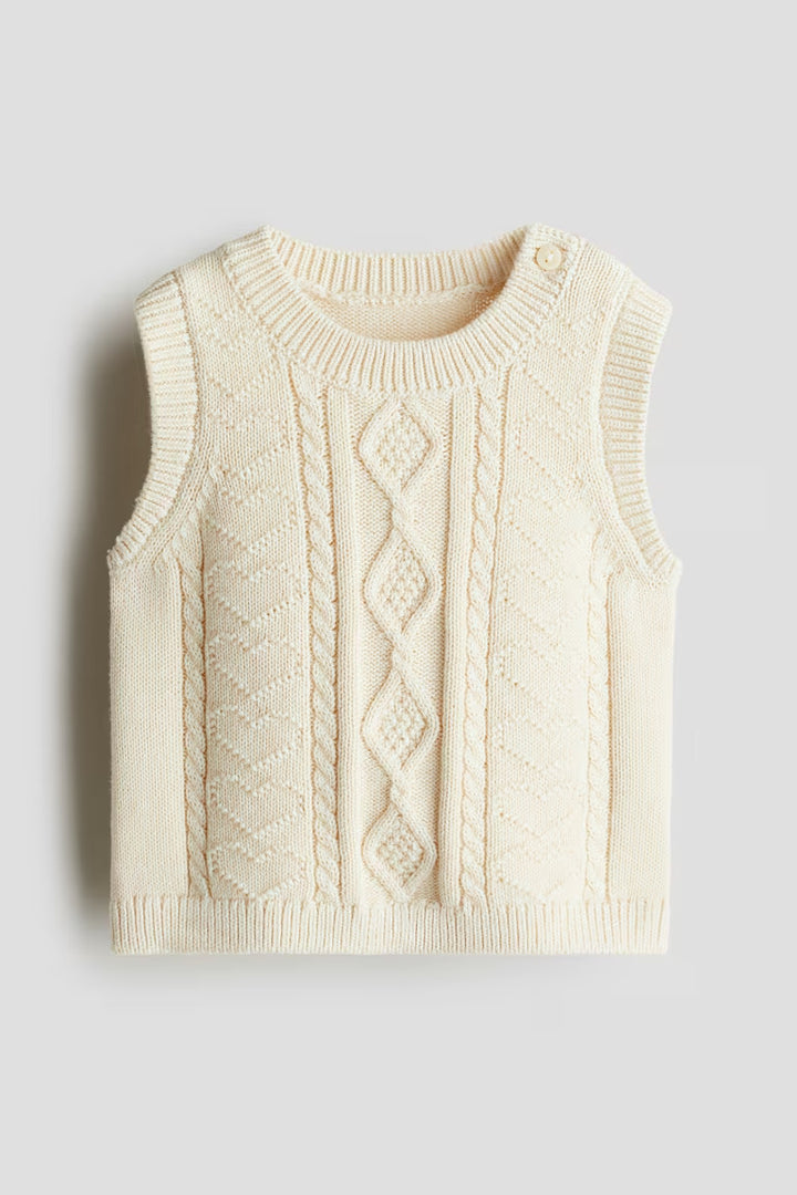 H&M Cable-Knit Sweater Vest
