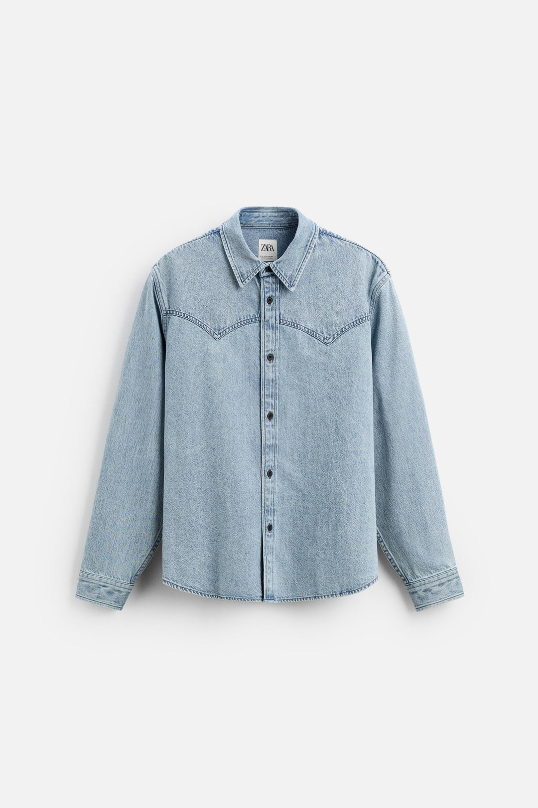 ZARA DENIM WESTERN SHIRT