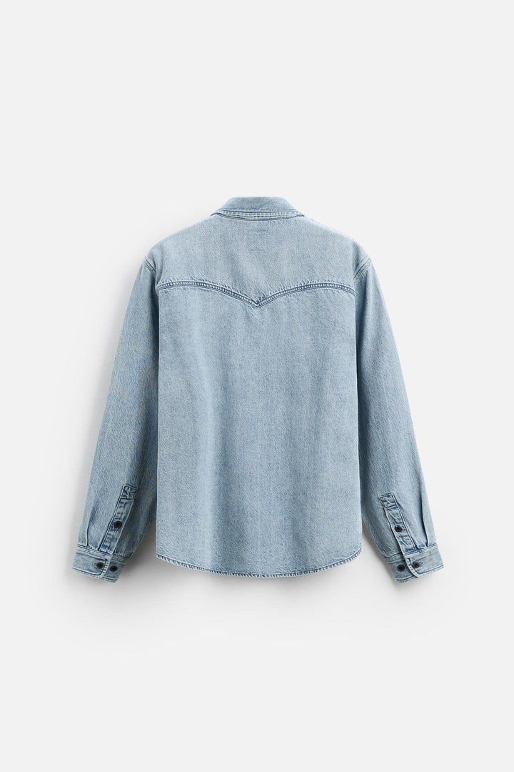 ZARA DENIM WESTERN SHIRT