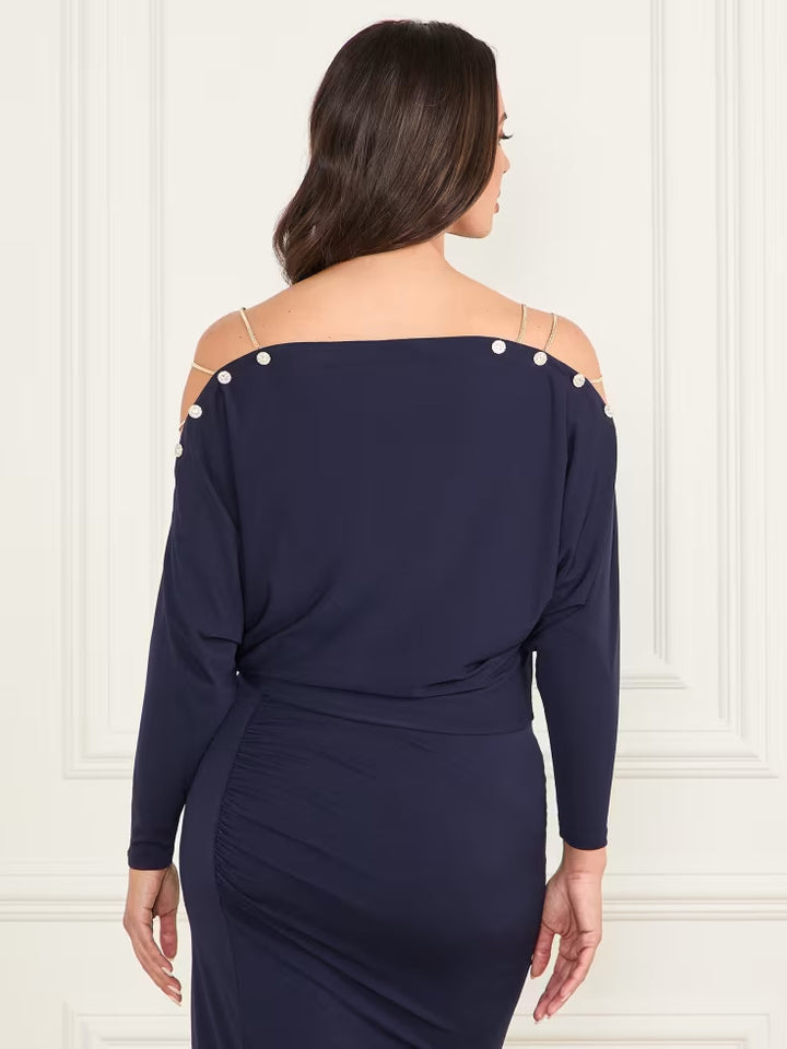 Guess Adri Bejeweled Top