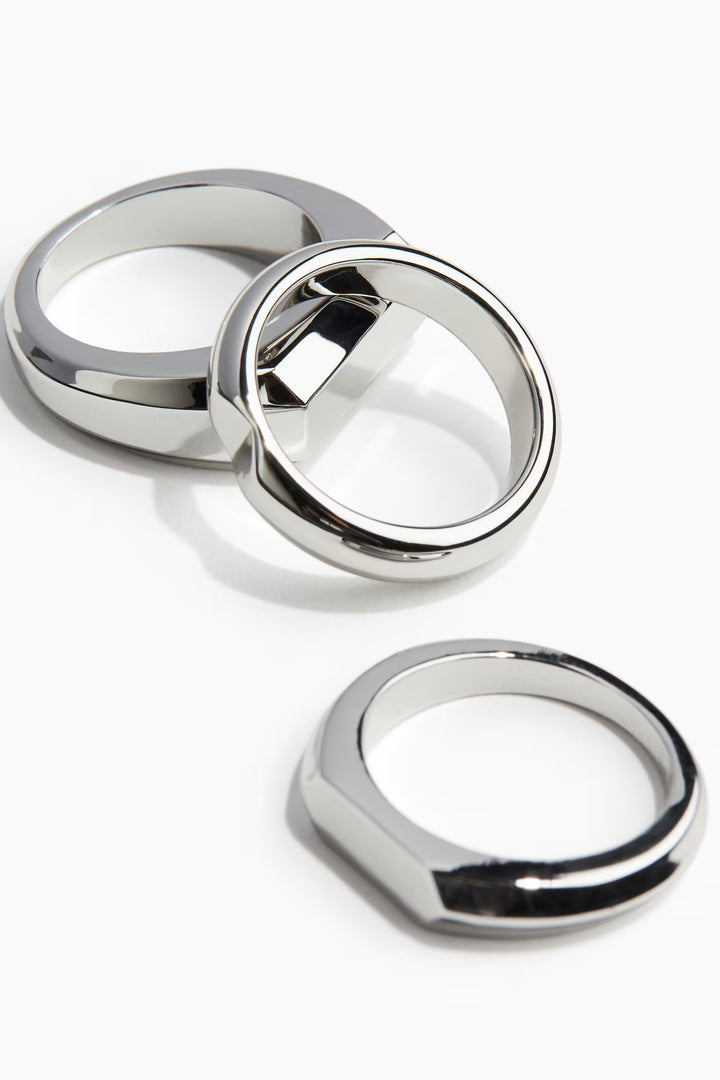 H&M 3-pack Rings