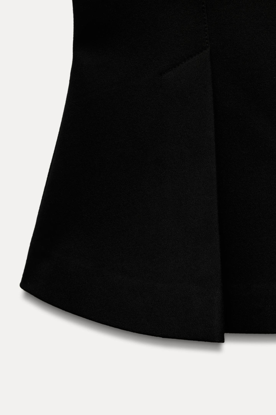 ZARA DART PEPLUM TOP