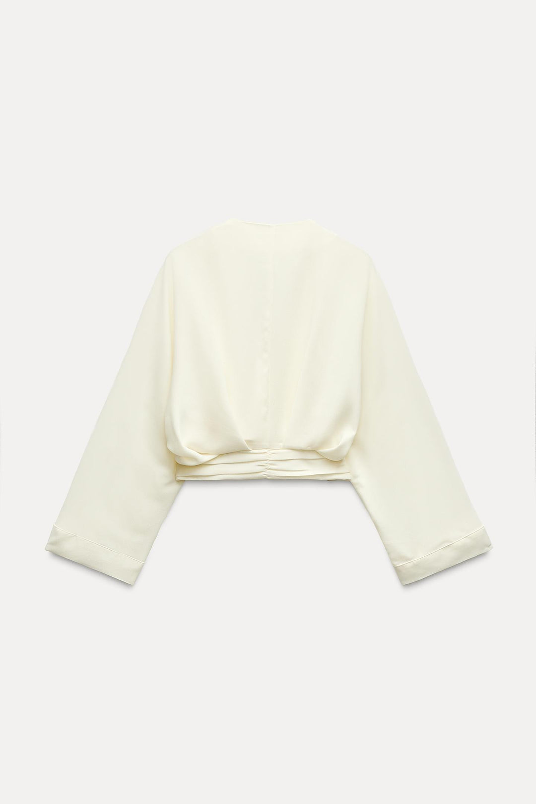 ZARA CROPPED SASH TOP