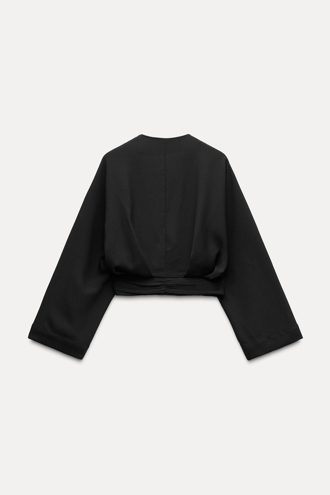 ZARA CROPPED SASH TOP