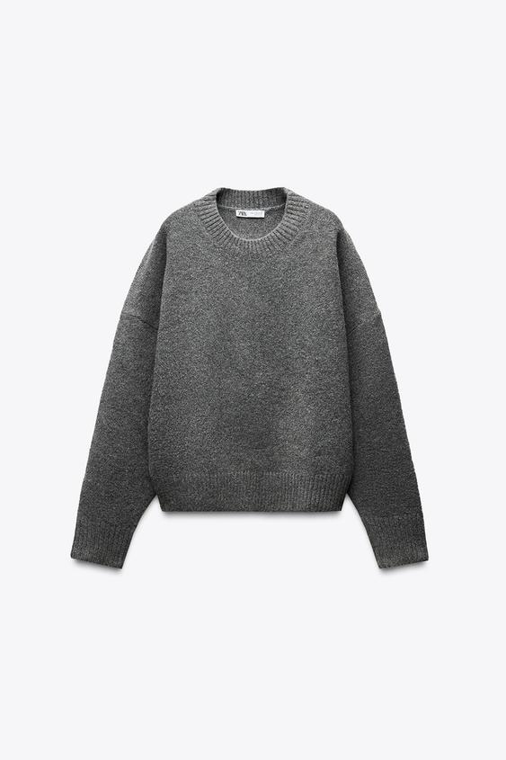 ZARA BASIC SOFT KNIT SWEATER