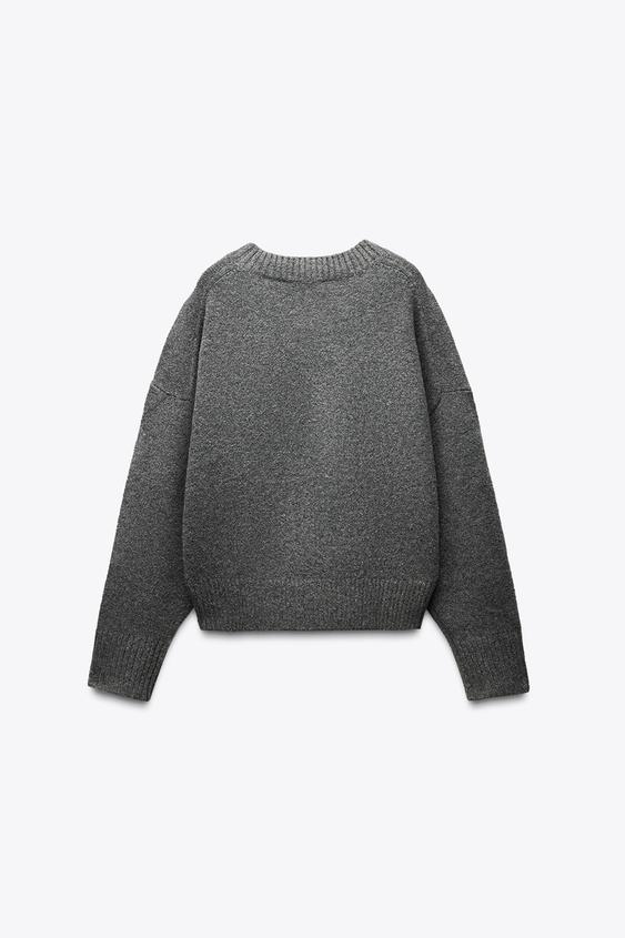ZARA BASIC SOFT KNIT SWEATER