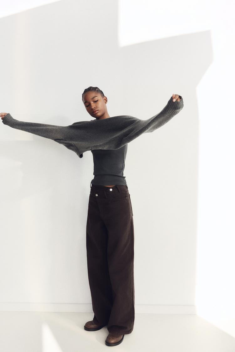 ZARA BASIC SOFT KNIT SWEATER