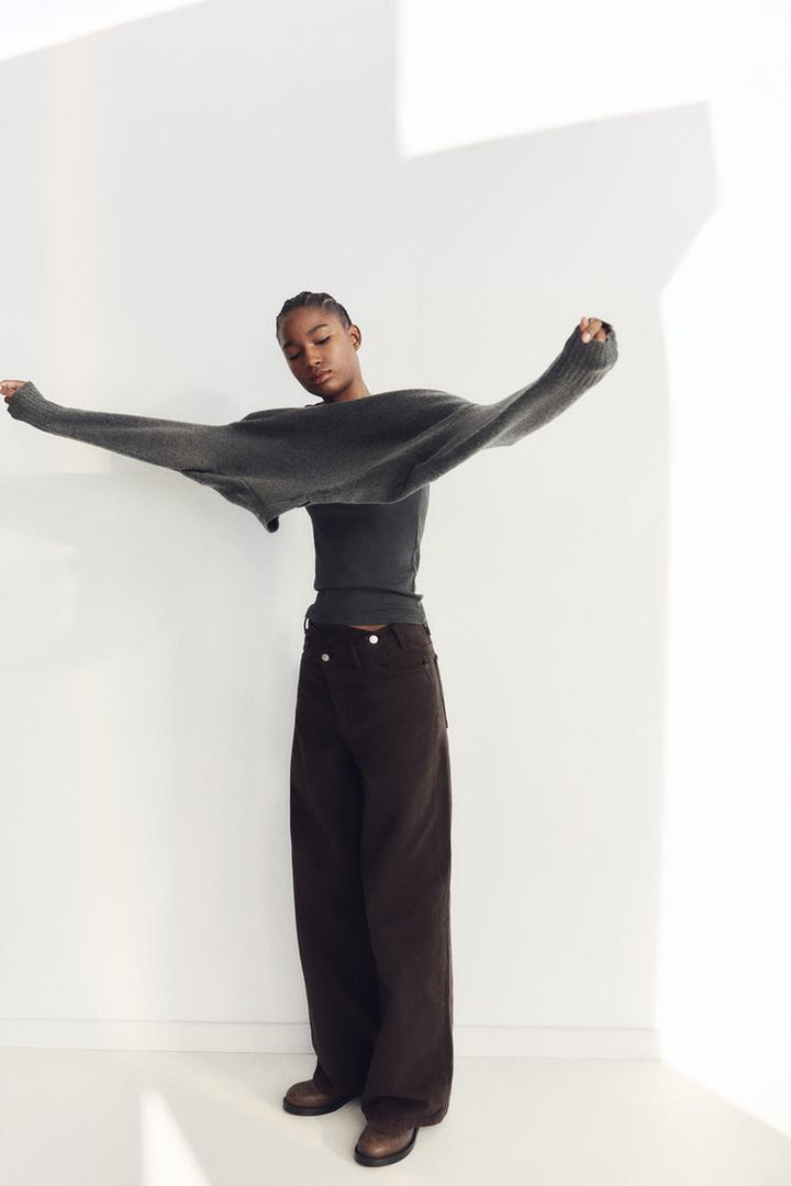 ZARA BASIC SOFT KNIT SWEATER