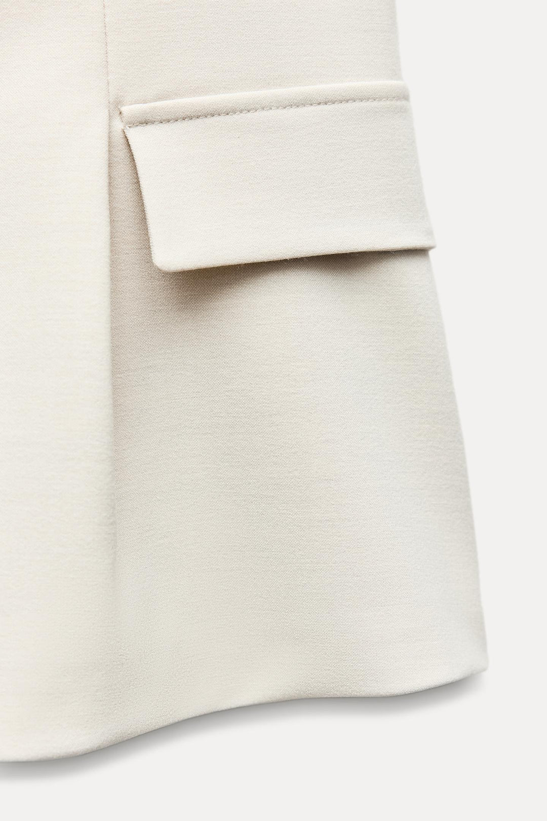 ZARA PEPLUM LAPELS TOP
