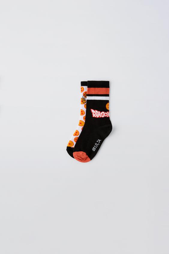 Zara TWO-PACK OF DRAGON BALL © SOCKS