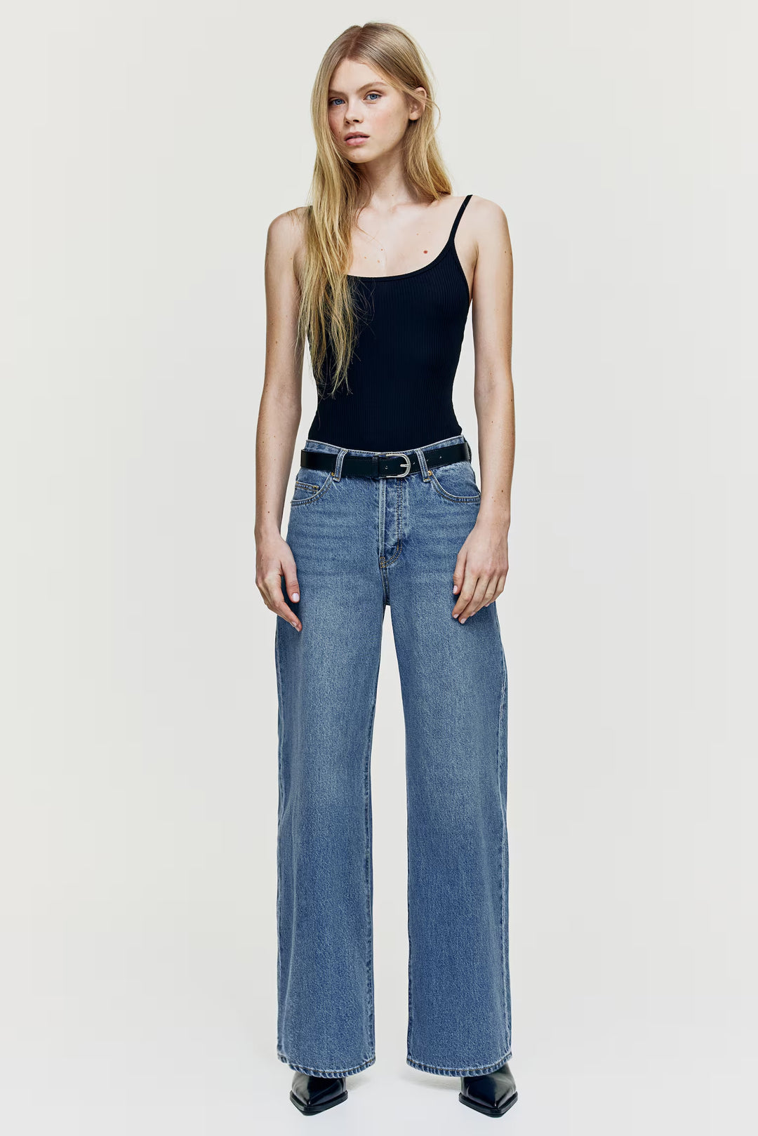 H&M Wide-cut Jeans