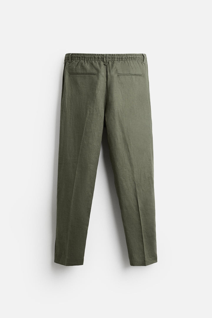 ZARA LINEN PANTS IN 100% LINEN