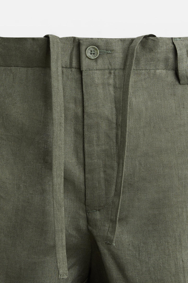 ZARA LINEN PANTS IN 100% LINEN