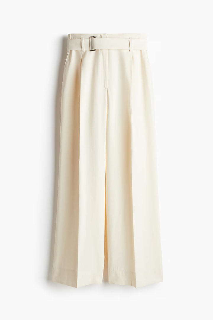 H&M Wide Pants with Belt