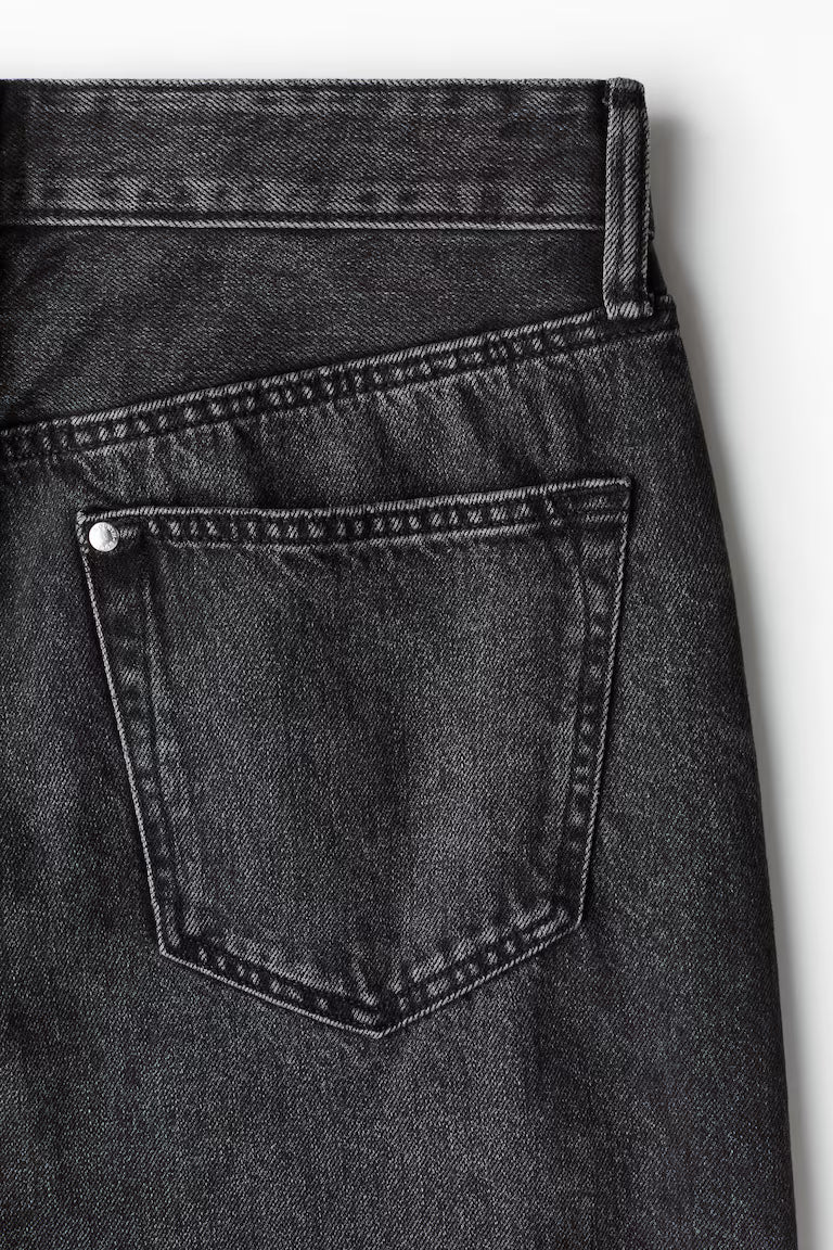 H&M Barrel-Leg Loose-Fit Jeans