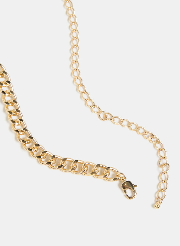 Laura Oval Insert Chain Belt - Plus