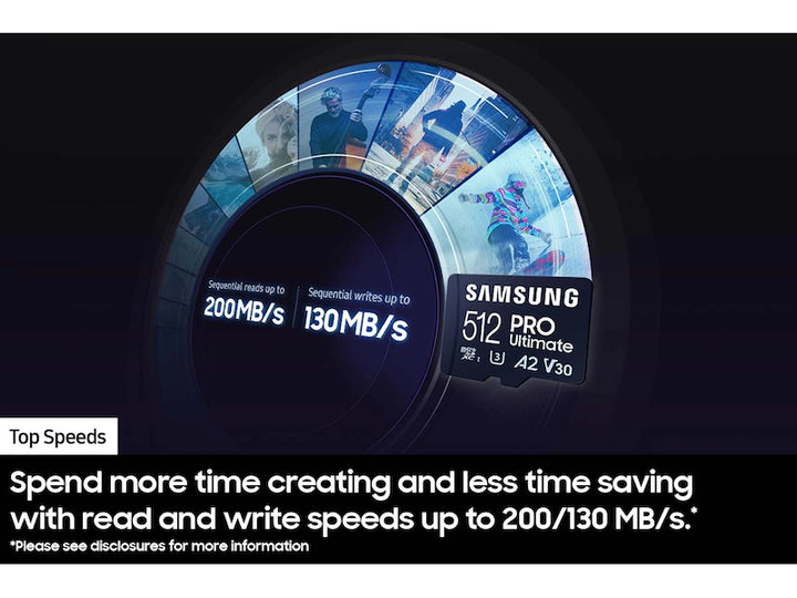 Samsung PRO Ultimate 256 GB microSDXC Card UHS-I + Adapter