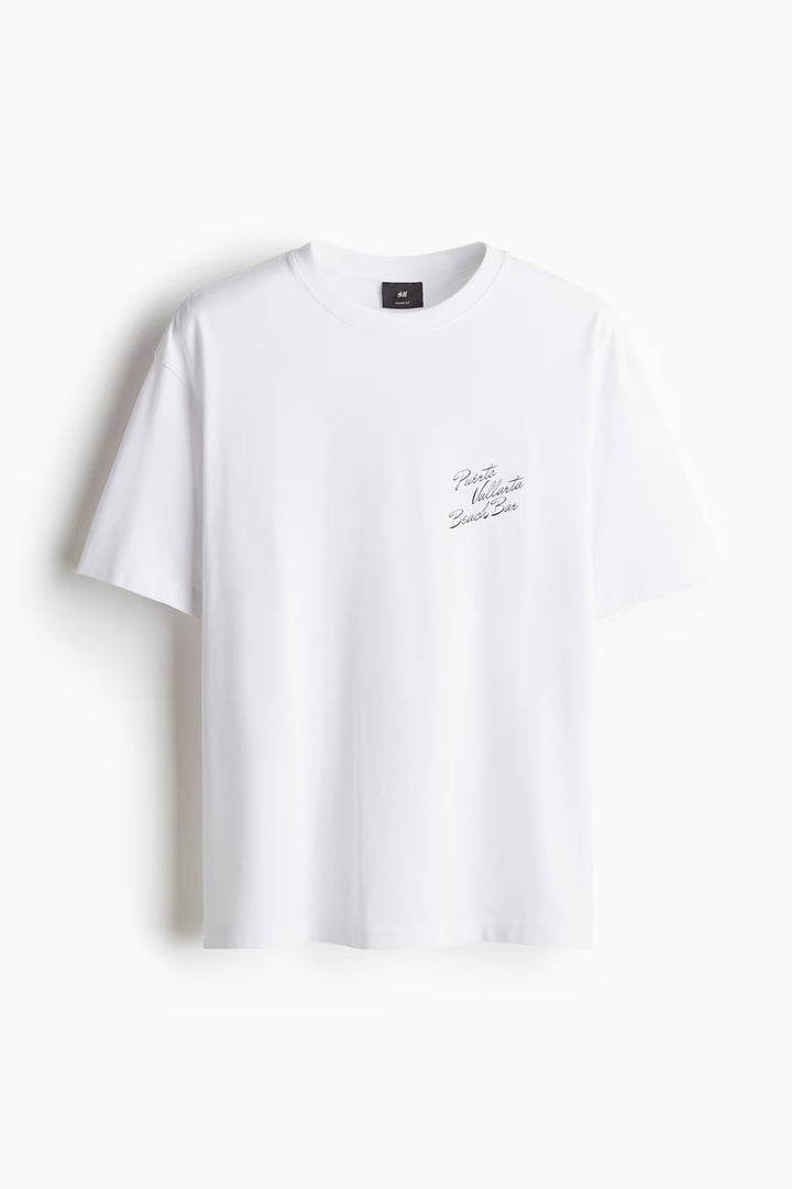 H&M Loose Fit Printed T-shirt