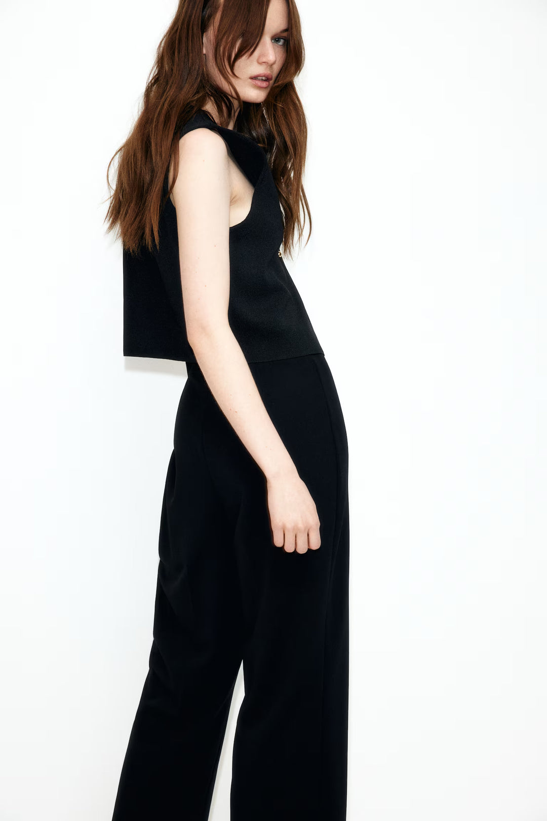 H&M Button-Front Sweater Vest