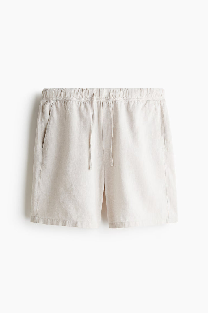 H&M Relaxed-Fit Linen-Blend Shorts