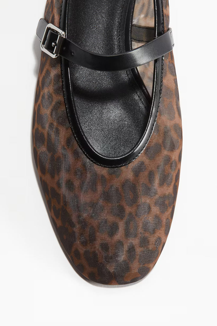 H&M Mesh Mary Jane Flats