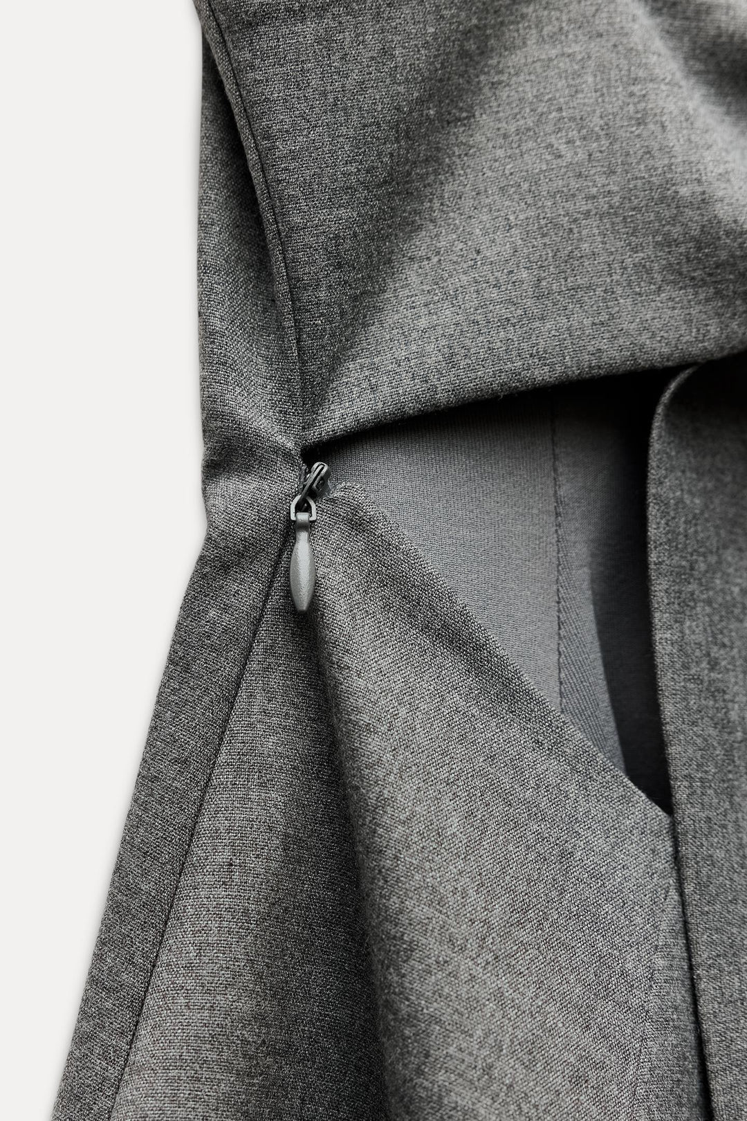 ZARA PEPLUM BOW TOP