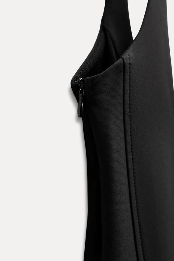 Zara RUCHED CORSET DRESS