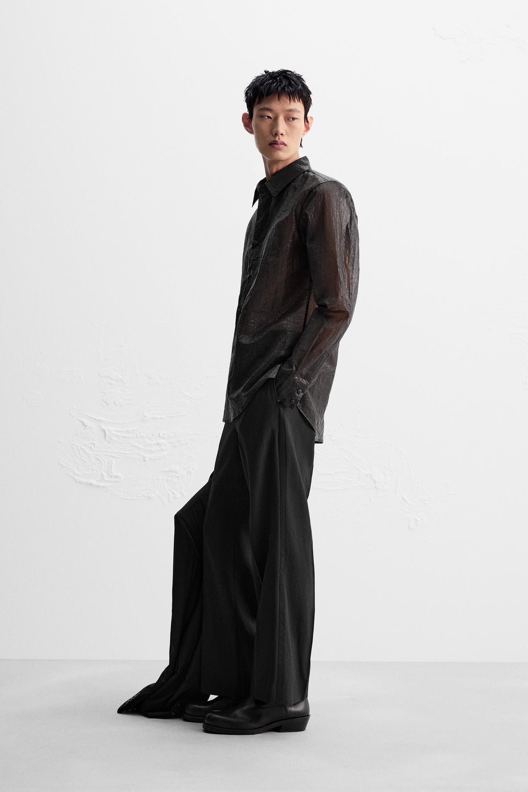 ZARA LIMITED EDITION SEMI-SHEER SHIRT