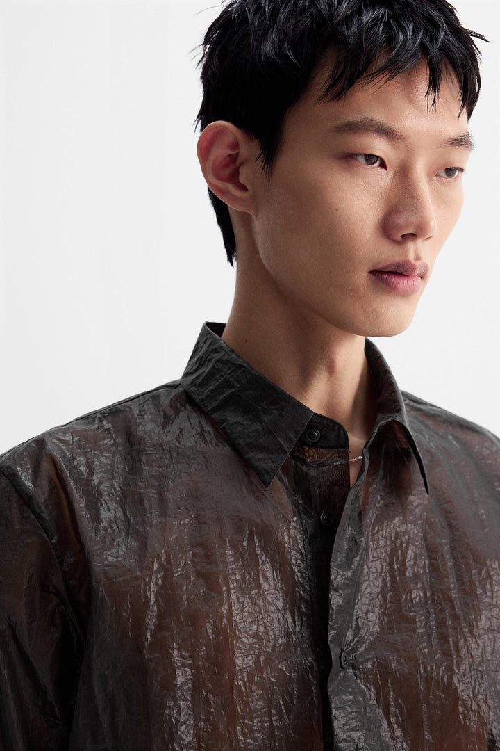 ZARA LIMITED EDITION SEMI-SHEER SHIRT