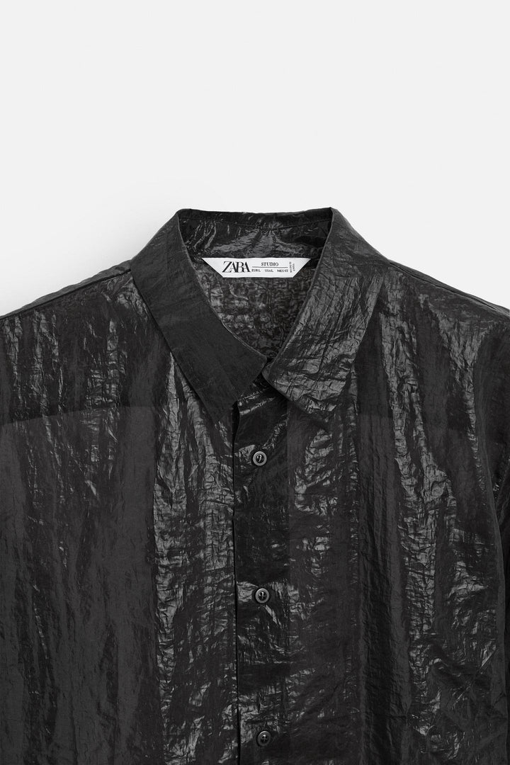 ZARA LIMITED EDITION SEMI-SHEER SHIRT