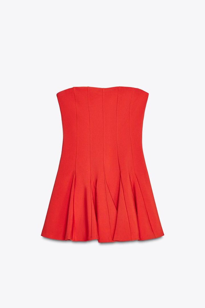 ZARA GODETS SHORT DRESS